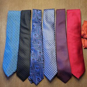 Bundle of Ties incl. Salvatore Ferragamo